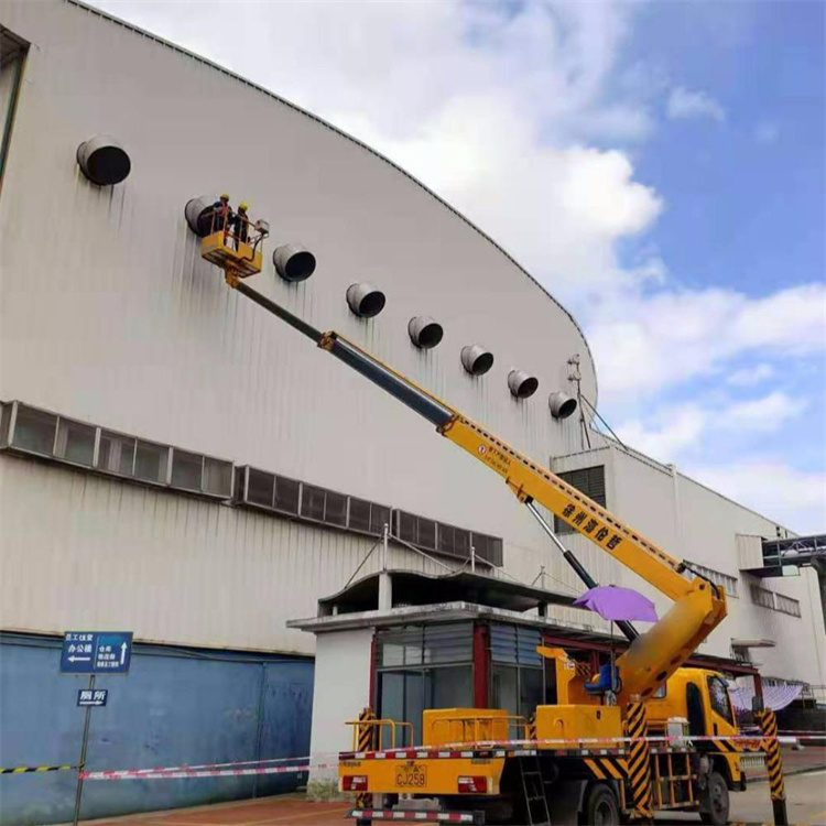 铜陵郊区高空作业车出租服务：专业广告牌安装解决方案